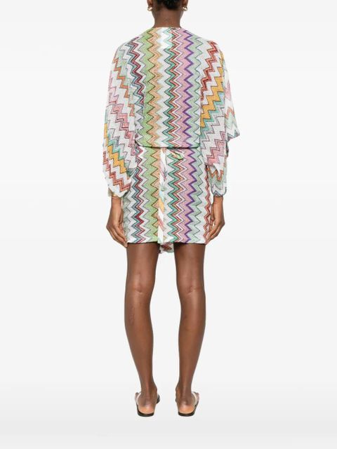 Missoni zigzag-pattern blouse - White