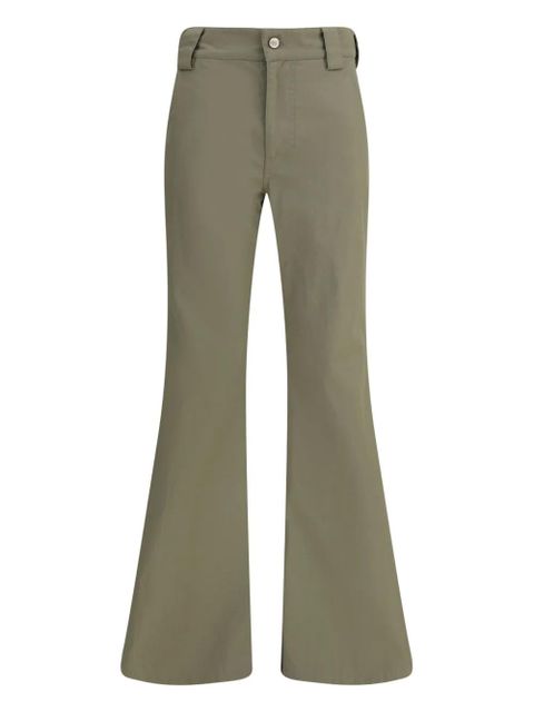Balenciaga belt-loops trousers - Green - zdjęcie produktu nr 1