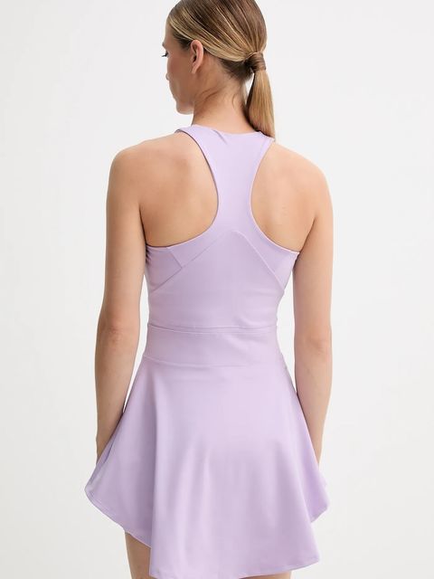 adidas Performance sukienka sportowa GAMESET kolor fioletowy mini rozkloszowana JW2980