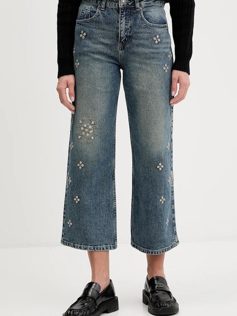 Desigual jeansy 0 damskie high waist 25WWDD11 - zdjęcie produktu nr 1