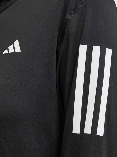 adidas Performance bluza do biegania Own The Run Own The Run kolor czarny z nadrukiem IK7440