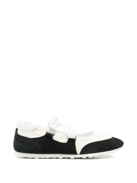 Marni round-toe ballet flats - Black - zdjęcie produktu nr 1