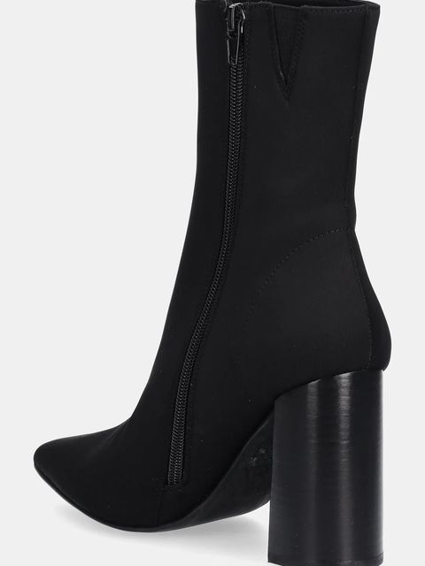 Jeffrey Campbell botki SIREN-24 damskie kolor czarny na słupku 9918-300A