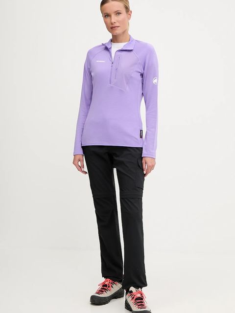 Mammut bluza sportowa Aenergy Light kolor fioletowy z aplikacją 1014-05531 - zdjęcie produktu nr 2