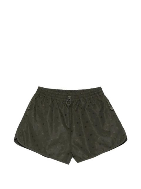 Cecilie Bahnsen floral-print shorts - Green - zdjęcie produktu nr 1