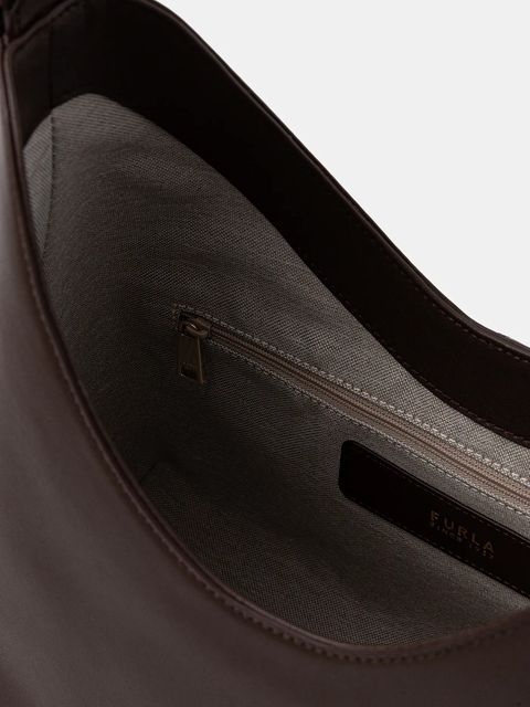 Furla torebka skórzana kolor brązowy WB01499.BX3104.2460S