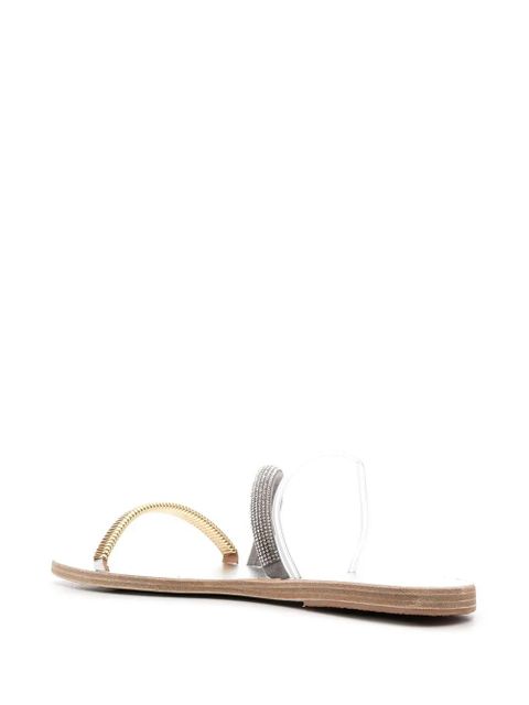 Ancient Greek Sandals open-toe flat sandals - Silver