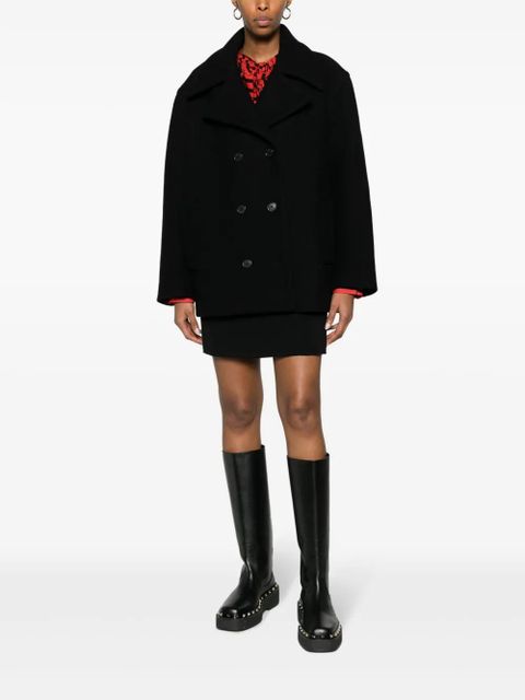 Valentino Garavani double-breasted coat - Black - zdjęcie produktu nr 2