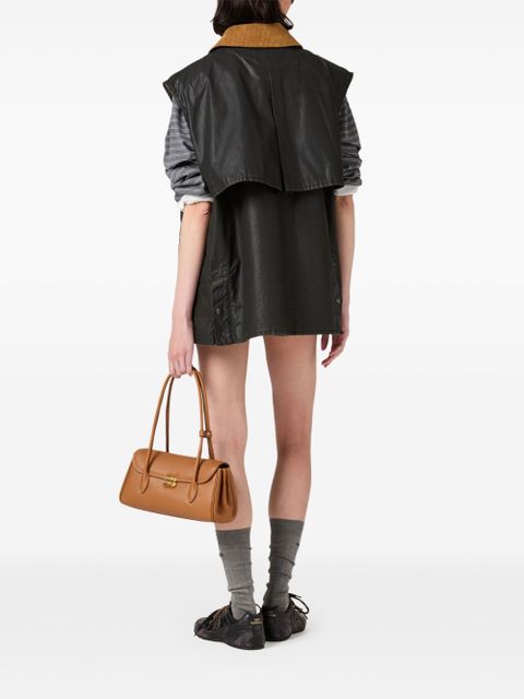 Miu Miu poplin gilet - Black