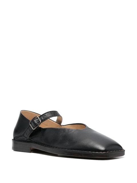 LEMAIRE square-toe loafers - Black - zdjęcie produktu nr 2