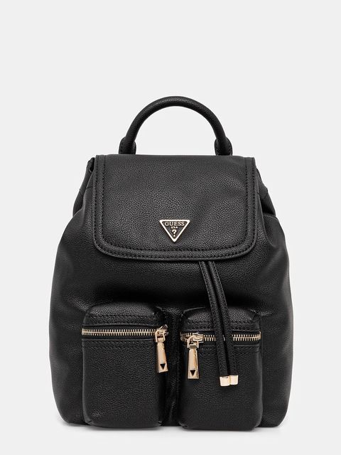 Guess plecak MANHATTAN damski kolor czarny mały gładki HWBG71 18310 - zdjęcie produktu nr 1