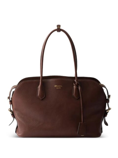 Prada top handle shoulder bag - Brown - zdjęcie produktu nr 1