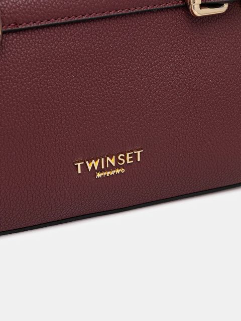 Twinset torebka kolor bordowy 252TB7012