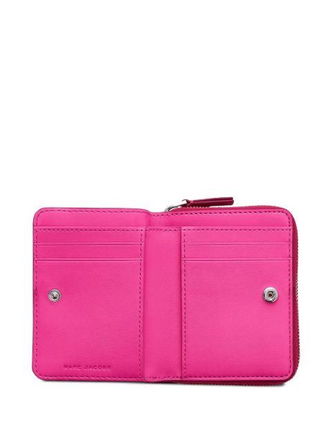 Marc Jacobs zip-around leather wallet - Pink