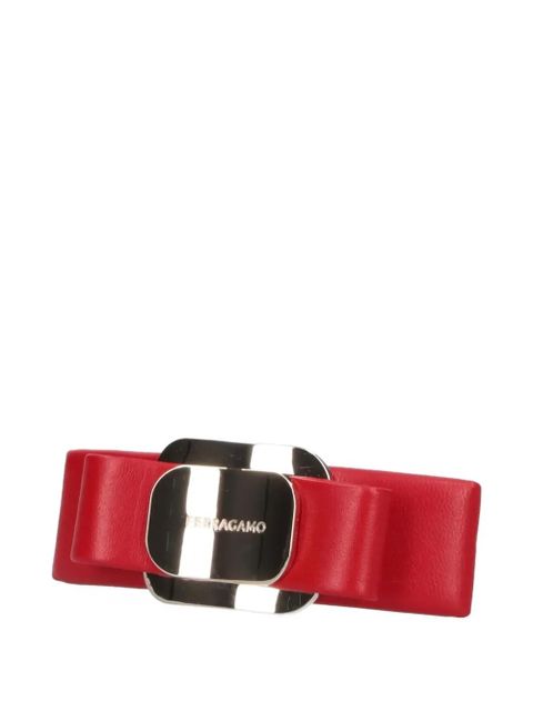 Ferragamo Vara bow hair clip - Red