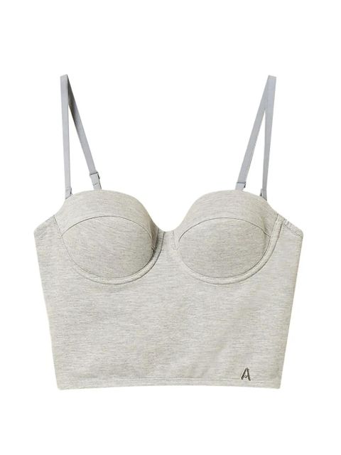 TWINSET sleeveless tank top - Grey - zdjęcie produktu nr 1