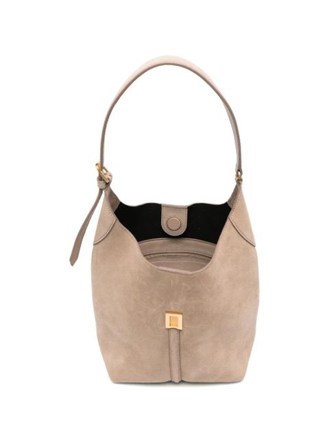 DeMellier Siena suede bucket bag - Neutrals