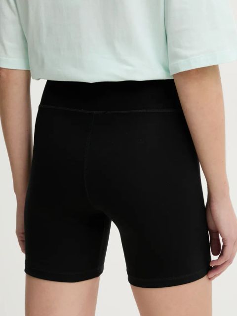 By Malene Birger szorty SIOLA damskie kolor czarny gładkie high waist 102371