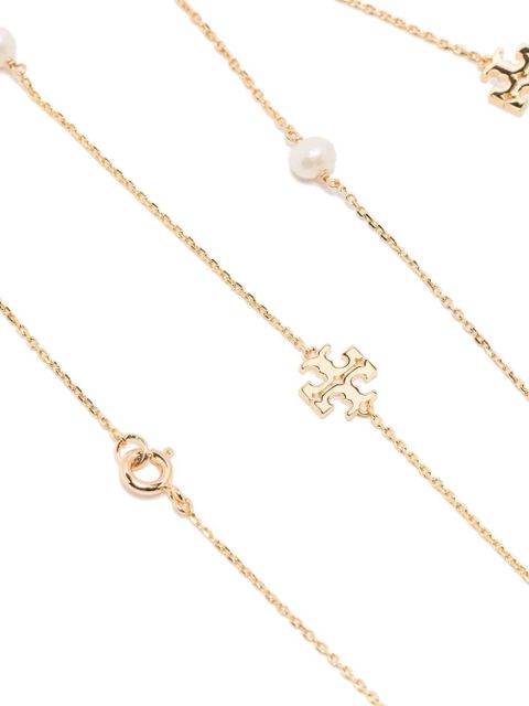 Tory Burch Kira pearl necklace - Gold