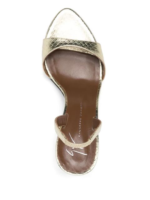Giuseppe Zanotti 90mm Lilibeth sandals - Gold