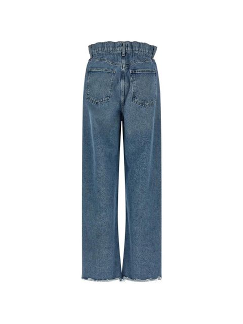 AGOLDE Lyonne frayed-hem jeans - Blue - zdjęcie produktu nr 2
