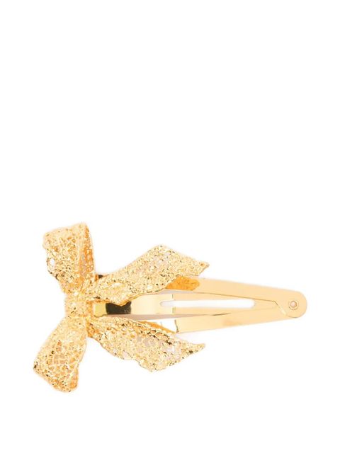 SHUSHU/TONG x Yvmin bow-shape hair clip - Gold - zdjęcie produktu nr 1
