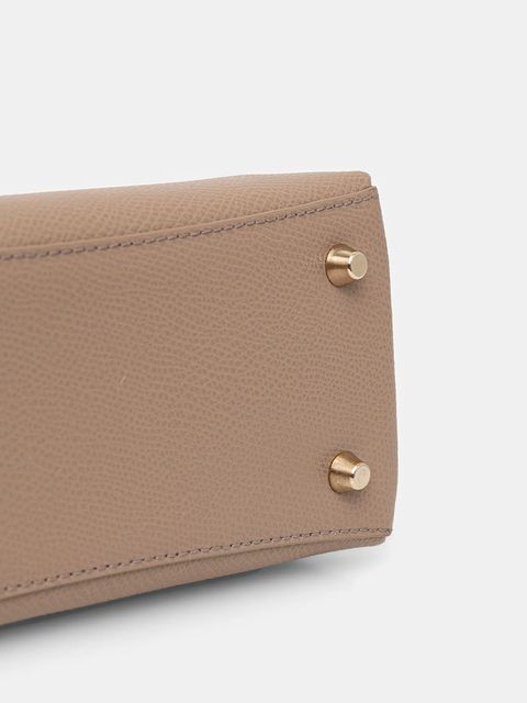 Furla torebka skórzana kolor brązowy WB00109.ARE000.1257S