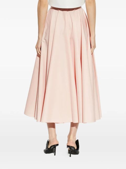 Givenchy pleated drawstring skirt - Pink