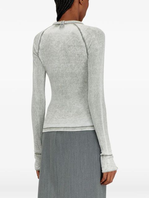 Diesel T-Ecla long-sleeve T-shirt - Grey