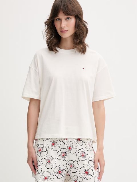 Tommy Hilfiger piżama dwuczęściowa damska bawełniana - zdjęcie produktu nr 1