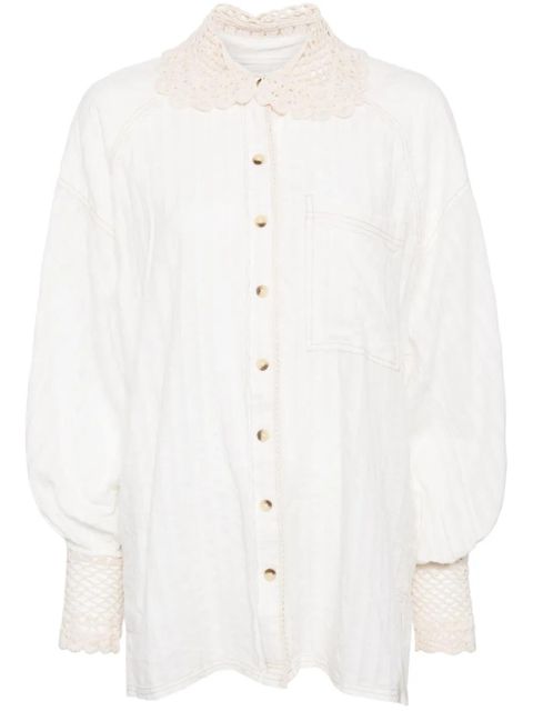 Free People Rhiannon shirt - White - zdjęcie produktu nr 1