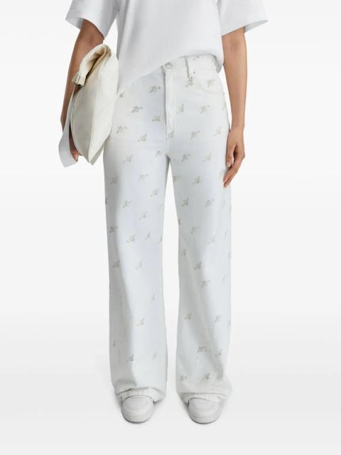 Axel Arigato 10 Years wide-leg jeans - White