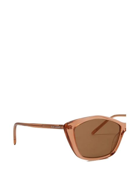 Saint Laurent Eyewear cat-eye sunglasses - Neutrals - zdjęcie produktu nr 2