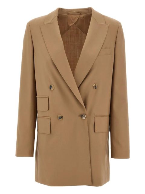 Max Mara double-breasted blazer - Neutrals - zdjęcie produktu nr 1