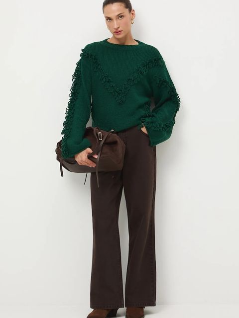 Medicine sweter damski kolor turkusowy - zdjęcie produktu nr 2