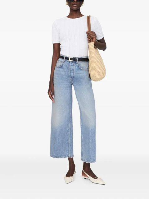 ANINE BING Pia T-shirt - White