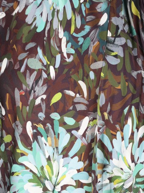 Gucci floral-print shirt - Brown