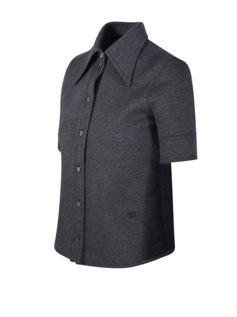 Gucci button collar shirt - Grey