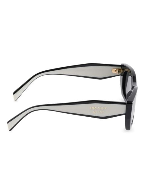 Prada Eyewear rectangle-frame sunglasses - Black