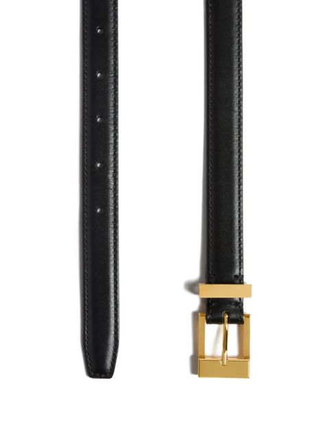 KHAITE Manhattan leather belt - Black - zdjęcie produktu nr 2