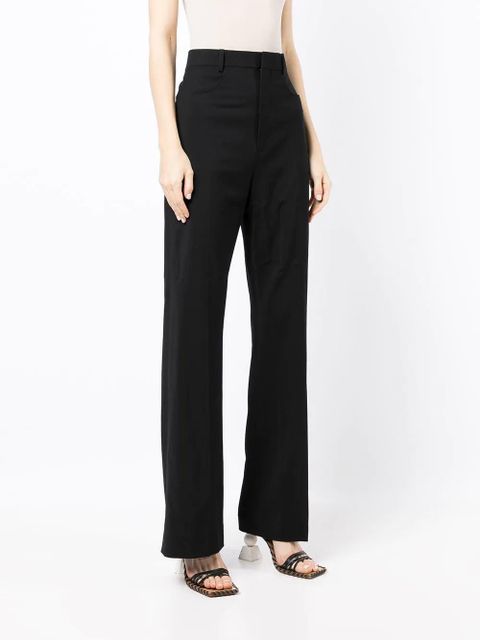 Jacquemus Le Pantalon Sauge flared trousers - Black