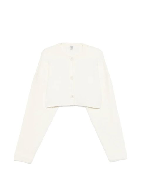 TOTEME cropped cardigan - Neutrals - zdjęcie produktu nr 1