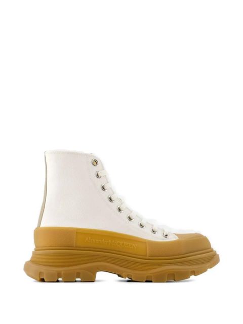 Alexander McQueen tread ankle boots - Neutrals - zdjęcie produktu nr 1