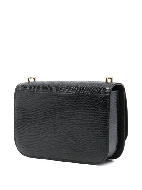 LOEWE Goya logo shoulder bag - Black