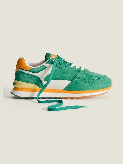 Hoff sneakersy zamszowe VIRDIS WOMAN kolor zielony 22402024 CITY - zdjęcie produktu nr 1