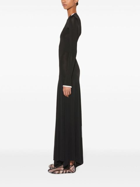 PUCCI knitted maxi dress - Black