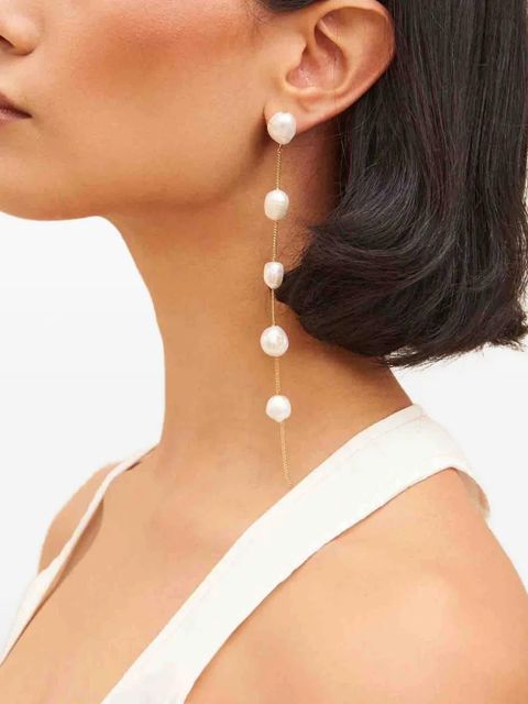 Cult Gaia freshwater-pearls drop earrings - Gold - zdjęcie produktu nr 2