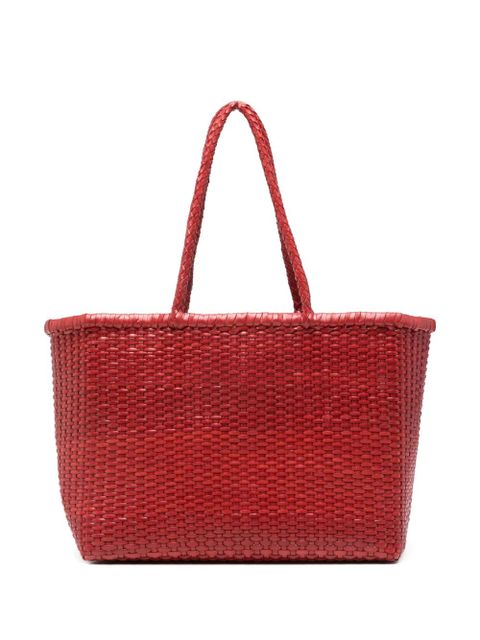 DRAGON DIFFUSION B Weave big shoulder bag - Red - zdjęcie produktu nr 1