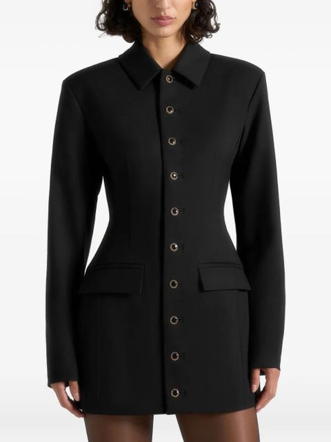 Manière De Voir Amélie button blazer mini dress - Black - zdjęcie produktu nr 1