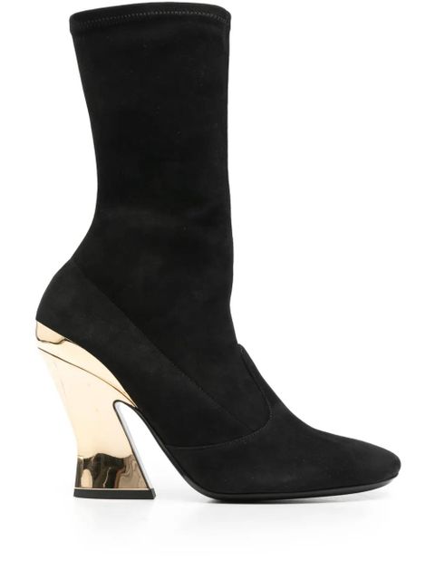 Givenchy 100mm sculptured boots - Black - zdjęcie produktu nr 1